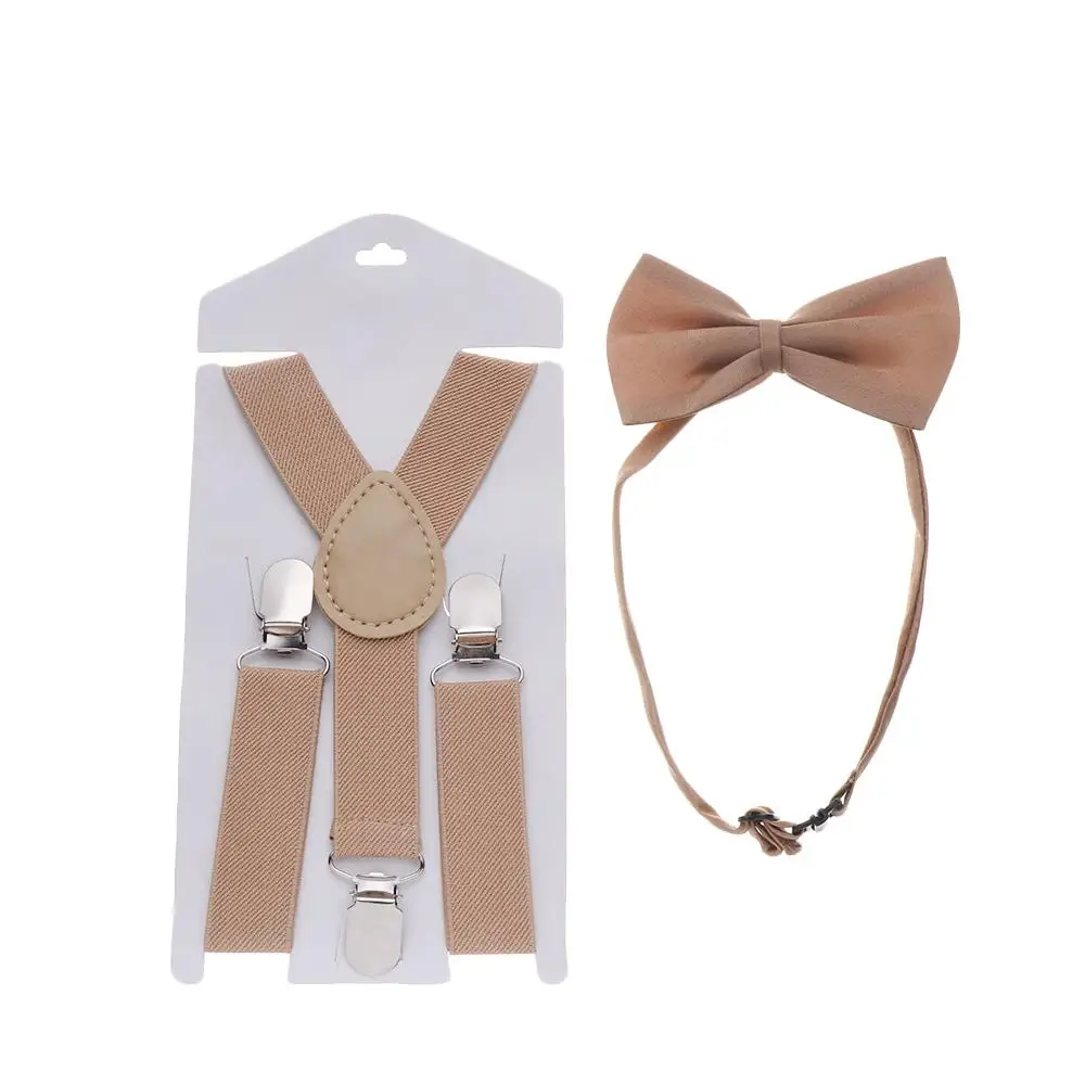Children's Adjustable Suspenders with Bow Tie