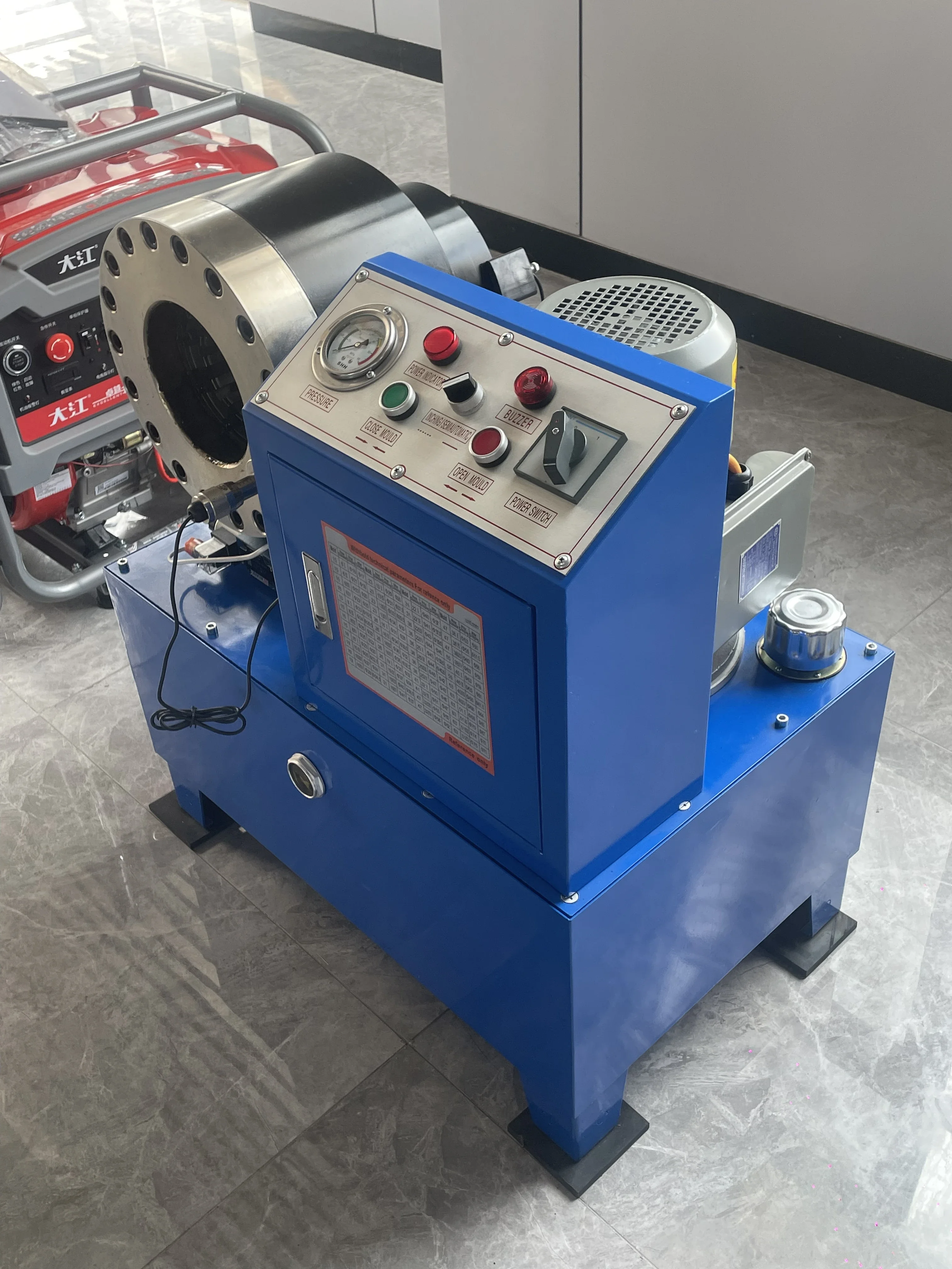 Manufacturers Wholesale High Quality 2 Inch 4 Inch Hydraulic Hose Crimping Machine Hose Crimping Machine