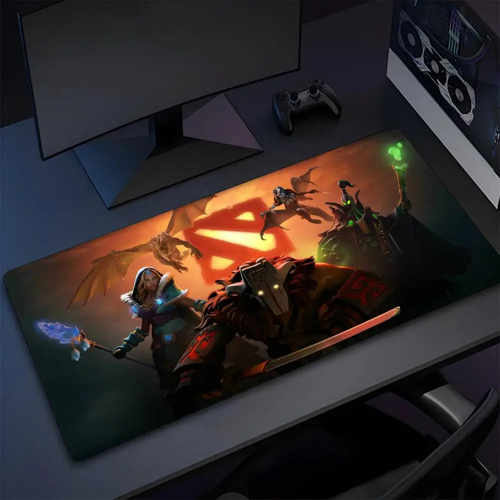 DOTA 2 لوحة ماوس كبيرة عالية الجودة من المطاط الطبيعي لوحة ماوس الكمبيوتر المحمول الأكثر احترافية وقابلة للغسل