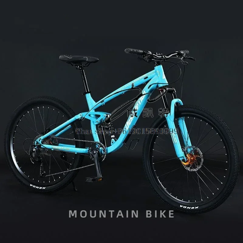 DMT-11 Typ 24 26 27,5 Zoll Kohlenstoffstahl Scheibenbremspedal mit variabler Geschwindigkeit Federung Vorderradgabel Rad Mountainbike Rennrad