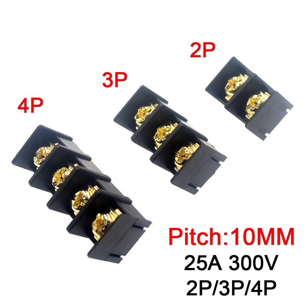 5Pcs/lot KF1000 2P 3P 4P PCB Screw Terminal Block Connector Pitch 10MM KF1000 2/3/4P Can Be Spliced