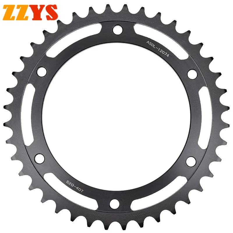 

520 40T 40 Tooth 520-40T Rear Sprocket Gear Wheel Cam For BMW F650 Funduro F650ST Strada F 650 F650GS F 650 GS G650GS