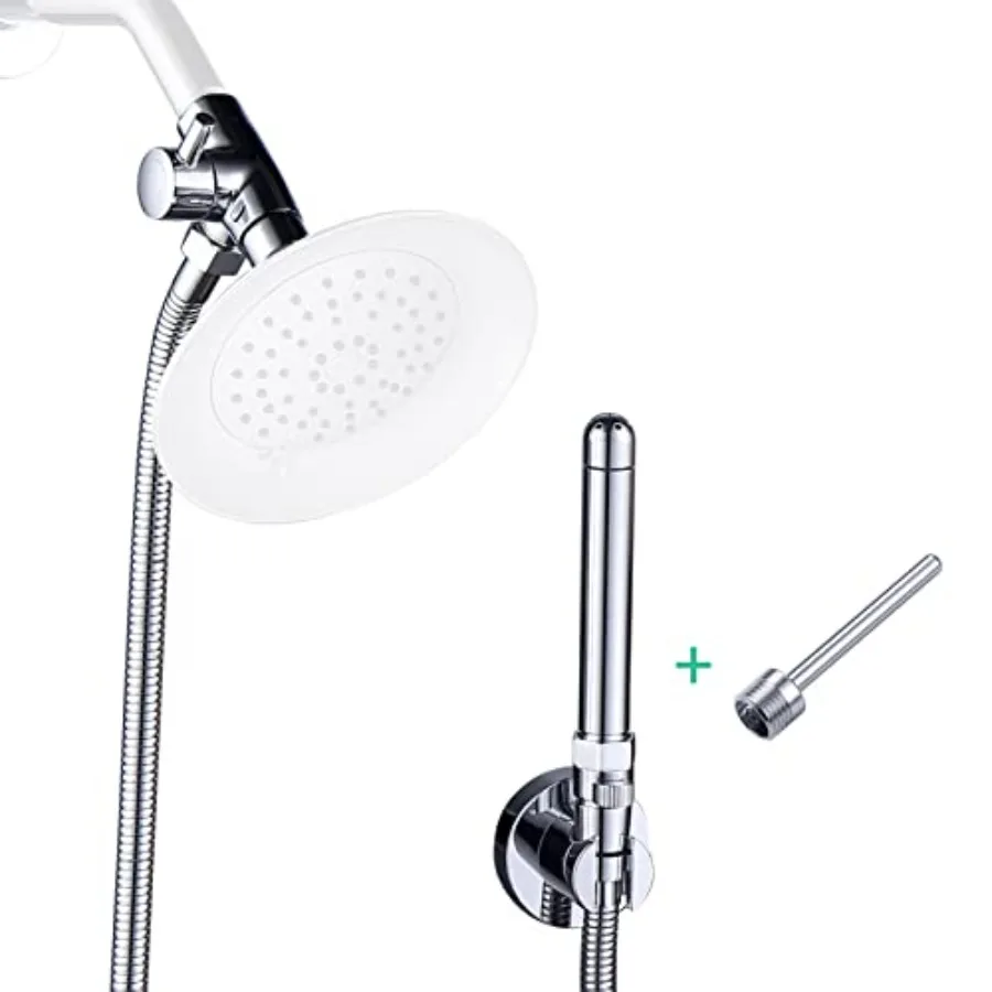 

Shower Enema System with Diverter Water Control Valve for Men and Women Portable Cleang Enema Nozzle Kit Cleaner Attachment Chr