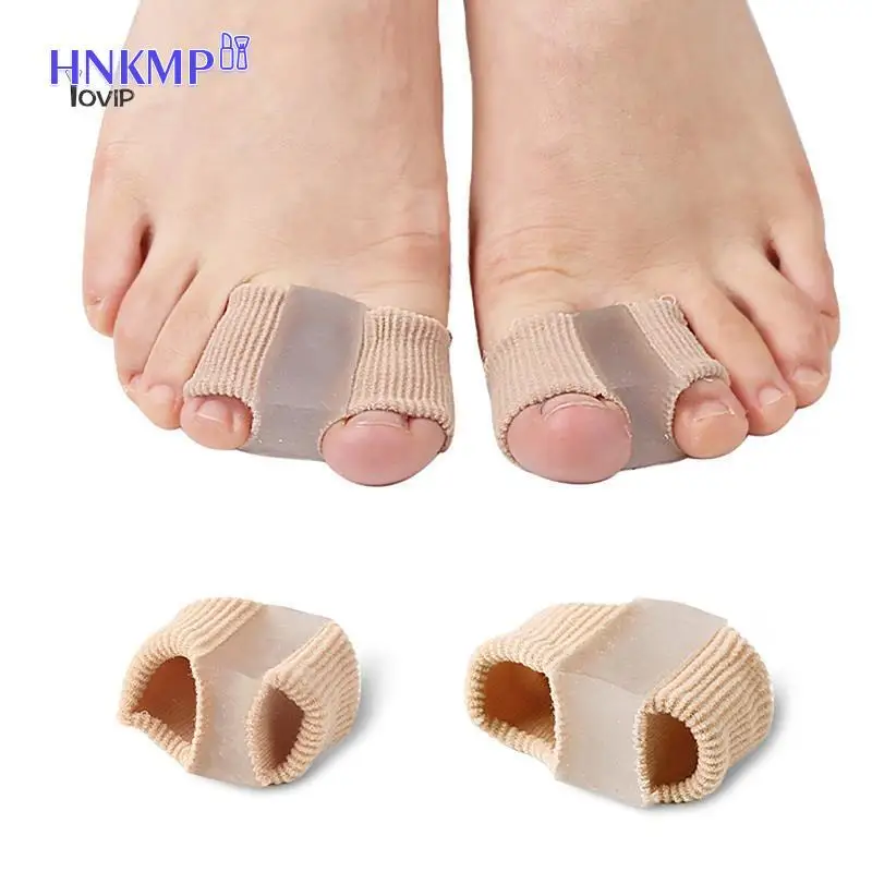 Siliconen Teen Spreider Separator Bunion Hallux Valgus Corrector Duim Vinger Correctie Stijltang Voetverzorging Tool