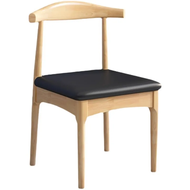

Solid wood dining chair for home use, chair back chair, book desk chair