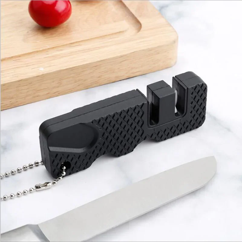 Ceramic Multipurpose Keychain Whetstone Carbide Knife Pocket Diamond Tool Scissor Sharpen Fish Sharpener Outdoor Multi Hook Camp