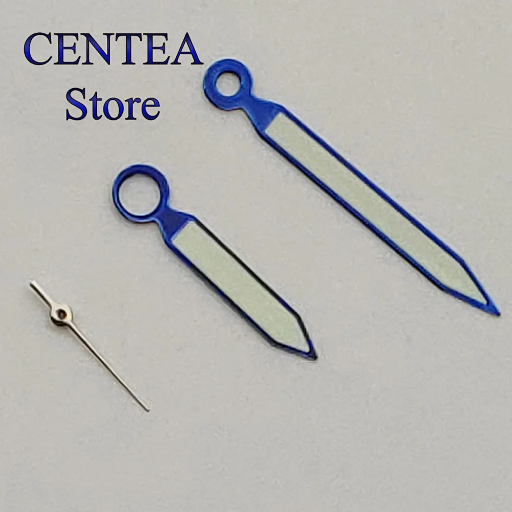 RICHUS 그린 야광 블루 시계 핸드 핏, ETA 6497 6498 갈매기 ST36 무브먼트