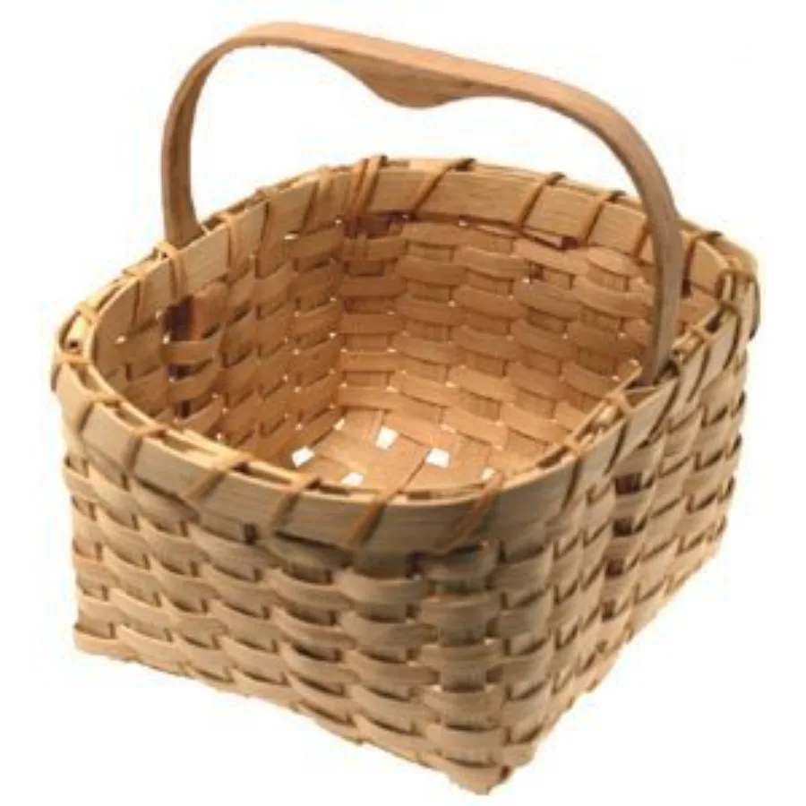 

Cape Cod Blueberry Basket Kit - Basketry Kit - Basket - Large - Life-Size - Wicker - Rustic - 14+ Years - Not Foldable