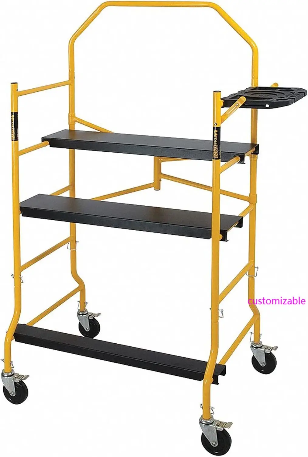 Serie del sitio de trabajo 6-3/8'. x 4'. x 2-1/2'. Andamio 900 Lb. Capacidad de carga