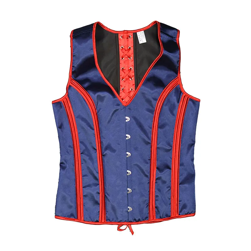 

Corset Men Shapers Slim Fit Tank Top Shapewear Chest Binder Waistcoat Vest Jacket Steampunk Gothic Corset Man Underwear