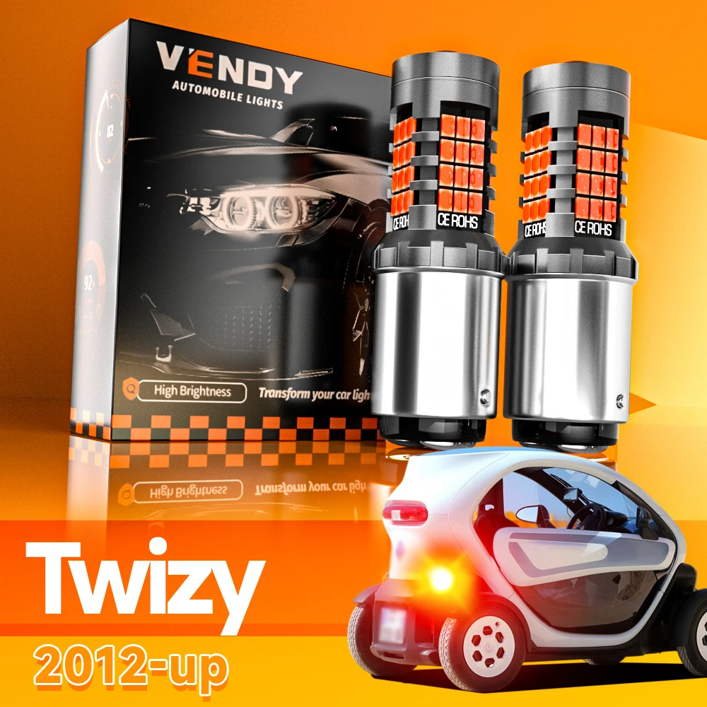 2pcs For Renault Twizy 2012-2023 LED Brake Light 2013 2014 2015 2016 2017 2018 2019 2020 2021 2022 Canbus Accessories