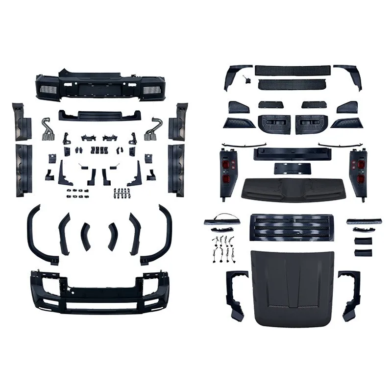 Modification kit, wide body exterior surround, car modification