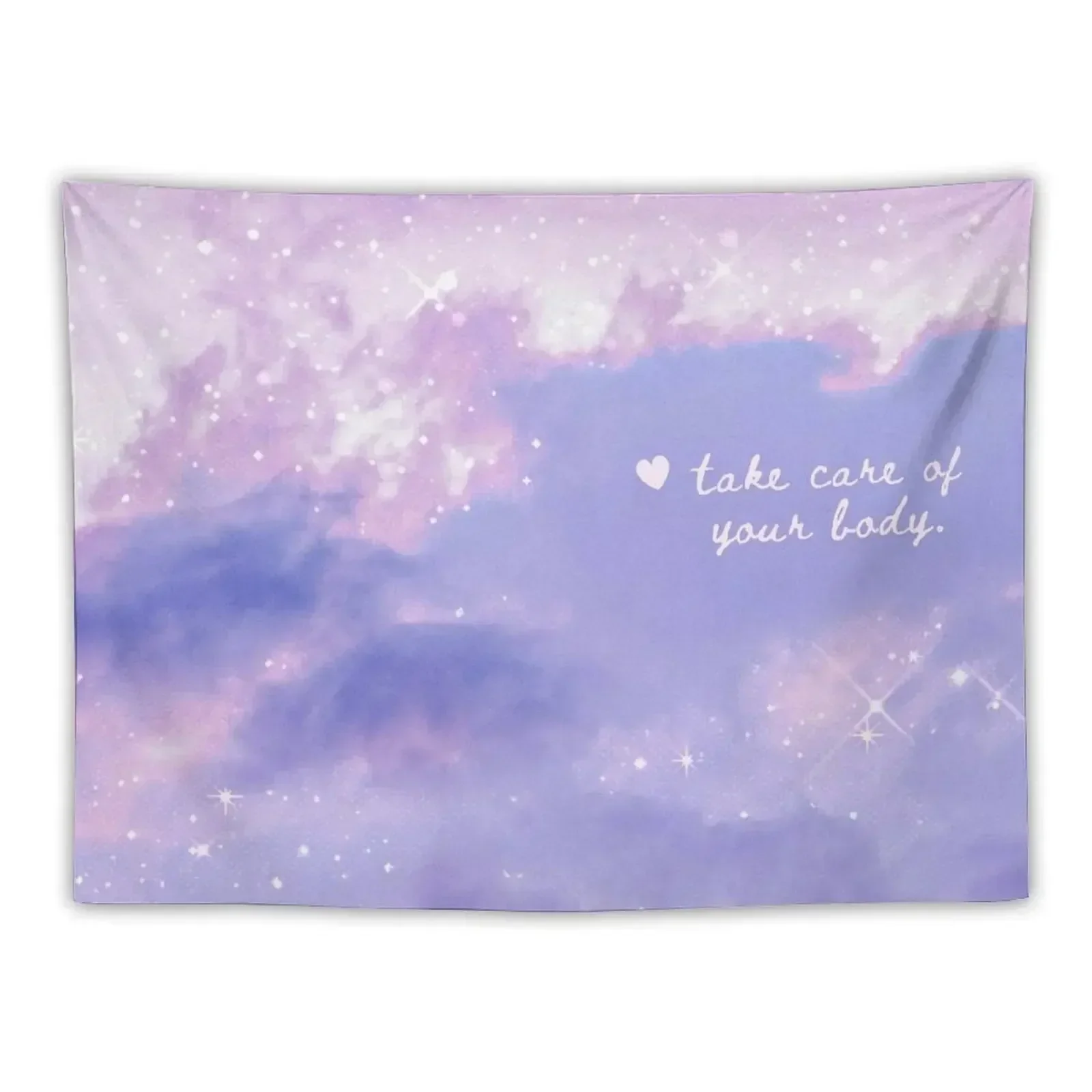 

take care of your body - get well soon Tapestry Decor For Bedroom Anime Decor Tapestry