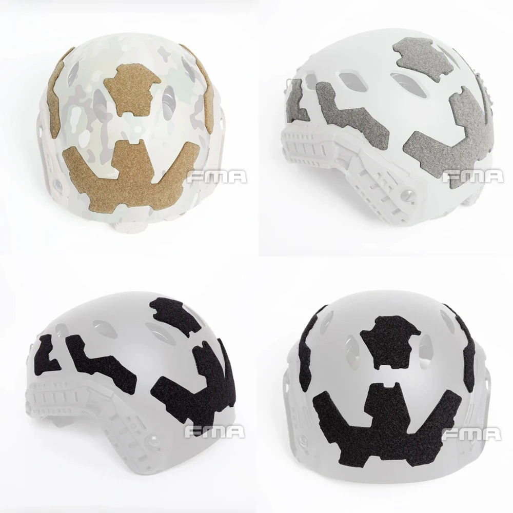 TB1488 Taktischer praktischer Helm DIY Magic Sticker FMA FTHS Universal Helm Loop Pattern Kit