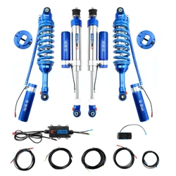 4x4 off road Nitrogen coilover suspension kits Electric control adjustable shock absorber for pajero V93 V97