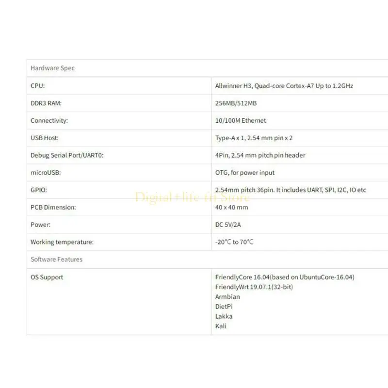 E06D لـ Nanopi v1.4 أطلق إبداعك مع لوحة التطوير القوية هذا