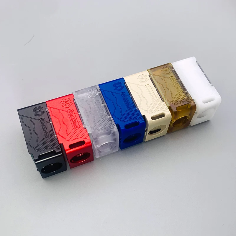 DSX Mission XV Style SpacePod Boro Précieux pour SXK BB, Billet AIO Box Mod Kit, Spacepod par Mission XV Bridge RBA Atomizer