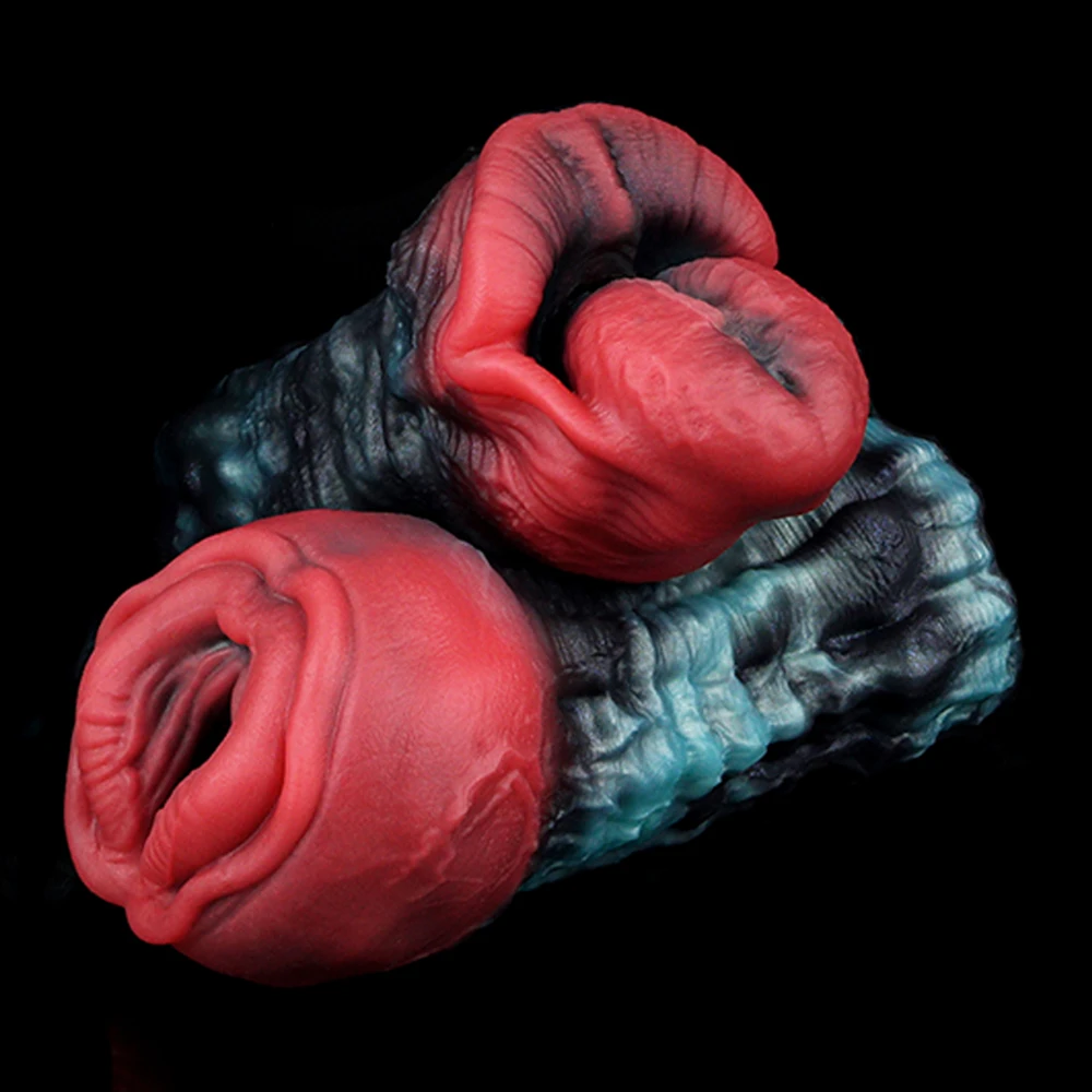 NNSX Fantasy Beast Masturbation Cup Single-Hole Stroker Soft Silicone Artificial Vagina Pocket Pussy Sex Toys Male Masturbator