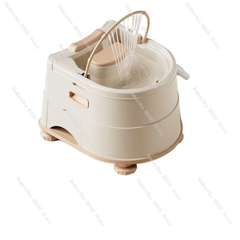 Large Size Bedridden Hair Washing Basin for Pregnant Women Postpartum Maternity Home Shampoo Tray Lying Flat Head Wash Bowl