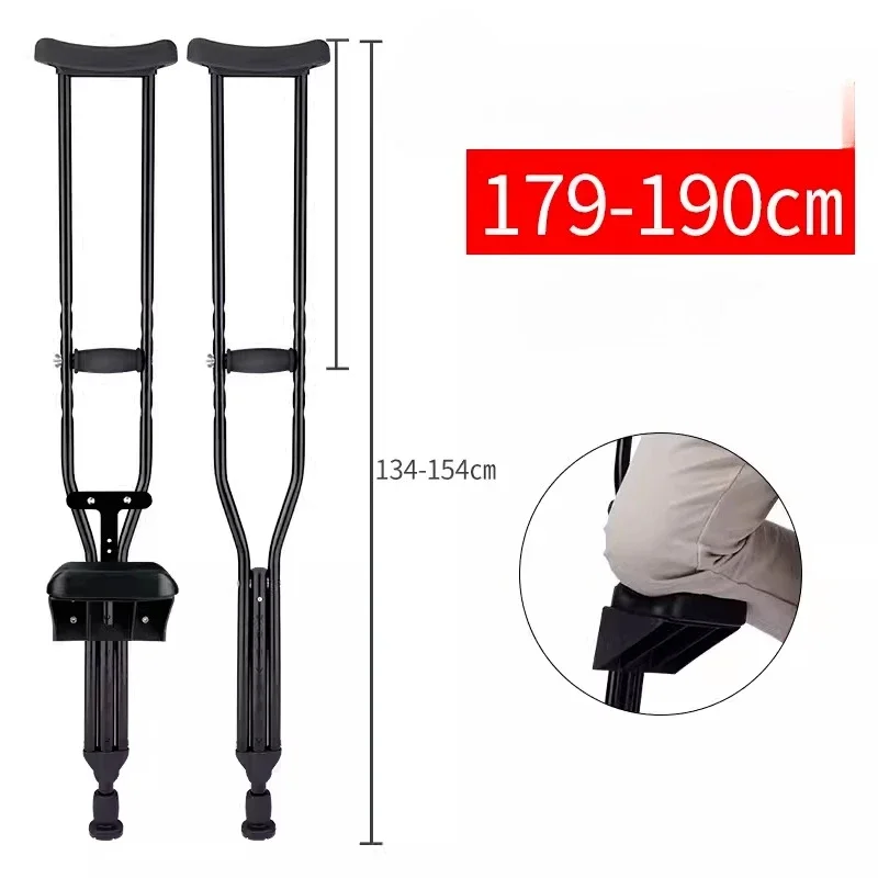 

Height-Adjustable Medical Crutches,Anti-Slip Aluminum Walking Aid,Elderly Injury Support,Customizable Leg Rehabilitation‌