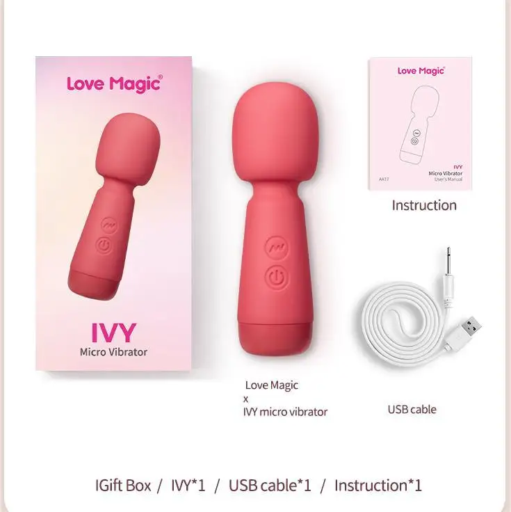 Mini Zauberstab Vibrator, leistungs starker G-Punkt Vibrator für Ciltoris Stimulation persönliche Vibratoren Av Massage gerät Magic Sexspielzeug