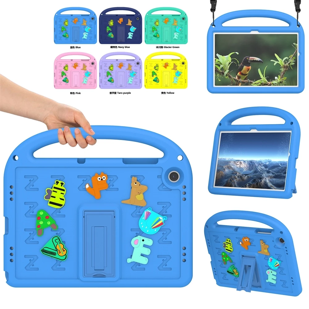 

For Samsung Galaxy Tab A9 Plus 11 2023 X210 X216B X218U A9 8.7 2023 SM-X110 X115 X117 Case Cartoon A9+ Kids EVA Tablet Cover