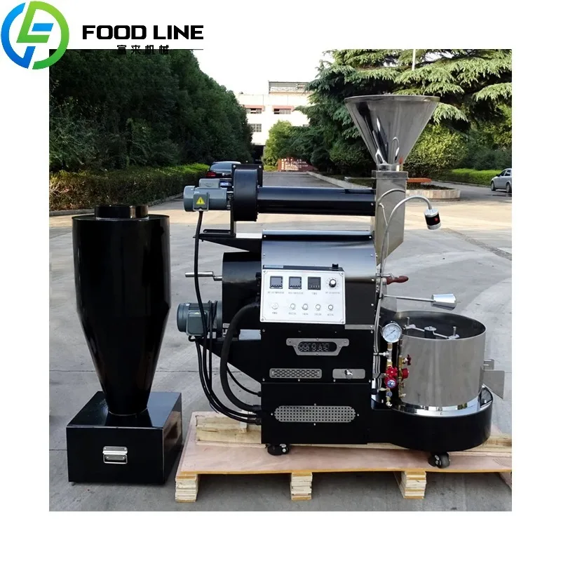 

Professional 3kg Coffee Bean Roaster Industrial Grade Drum Roasting Machine for Small Business