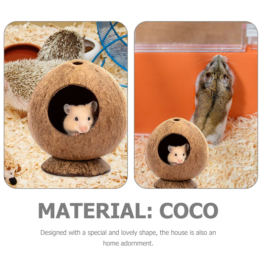 

Hamster Nest Small Pet Rabbit Warm Nest Bite Resistant Indoor Hideout for Cats Dogs Ferrets Guinea Pigs