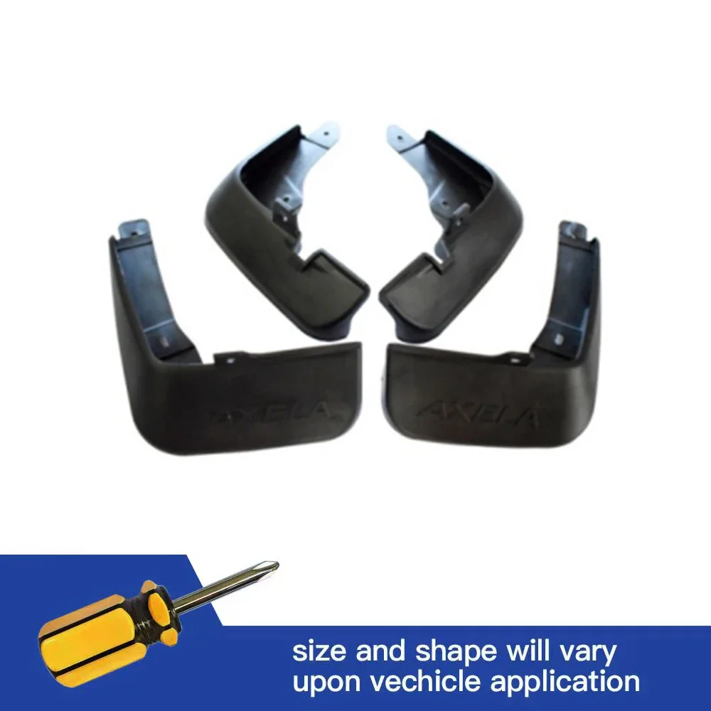 

Car Automotive MudFlaps For MAZDA 3 AXELA 2013 Splash Guards Front Rear Mud Flap Mudguards Fender 2014 2015 2016 2017 2018