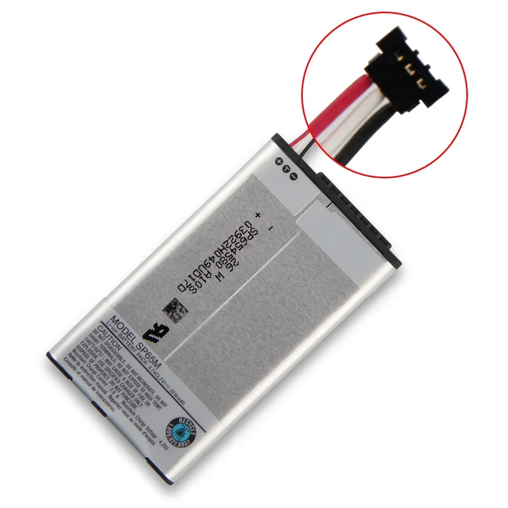 استبدال البطارية SP65M 2210mAh لسوني PSV1000 PSV فيتا PSVITA 1000 psv1000 PCH-1001 PCH-1101 بطاريات عالية الجودة #4