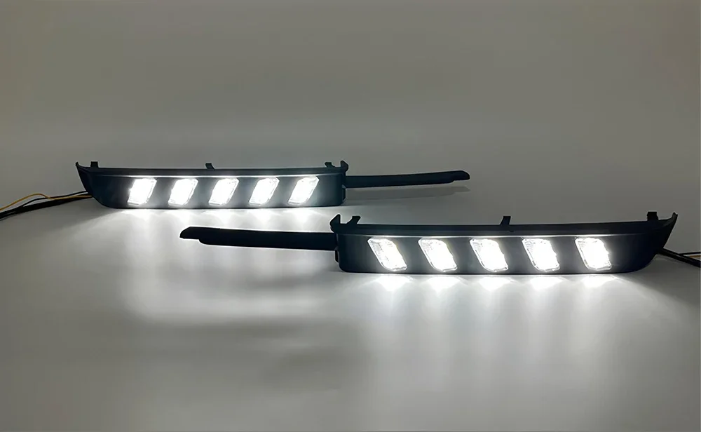 2Pcs /Set LED DRL Car Daytime Running Light Lamp For Toyota MARK X 2004 2005 2006 2007 2008 2009 Front Bumper Day Lights detail image 7