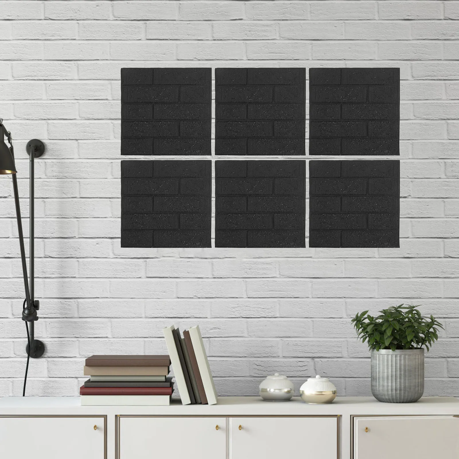 

20pcs 3D Stone Wall Stickers Self-Adhesive Waterproof Kitchen Decor Wall Art For Home Diy Removable Wallpapers Tiles Floor