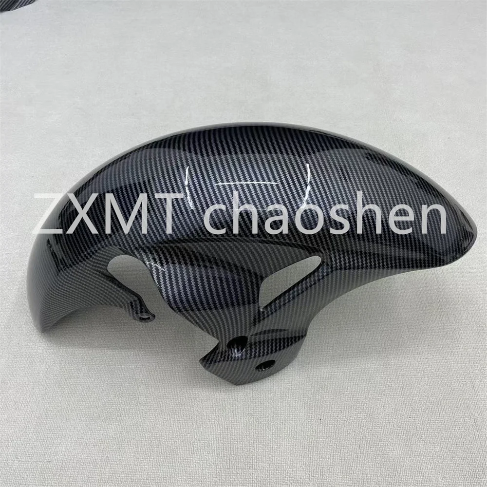 The ABS Motorcycle Fairing is Suitable for GSXR750 600 K4 lower cover triangular mesh with carbon fiber paint from 2004 to 2005