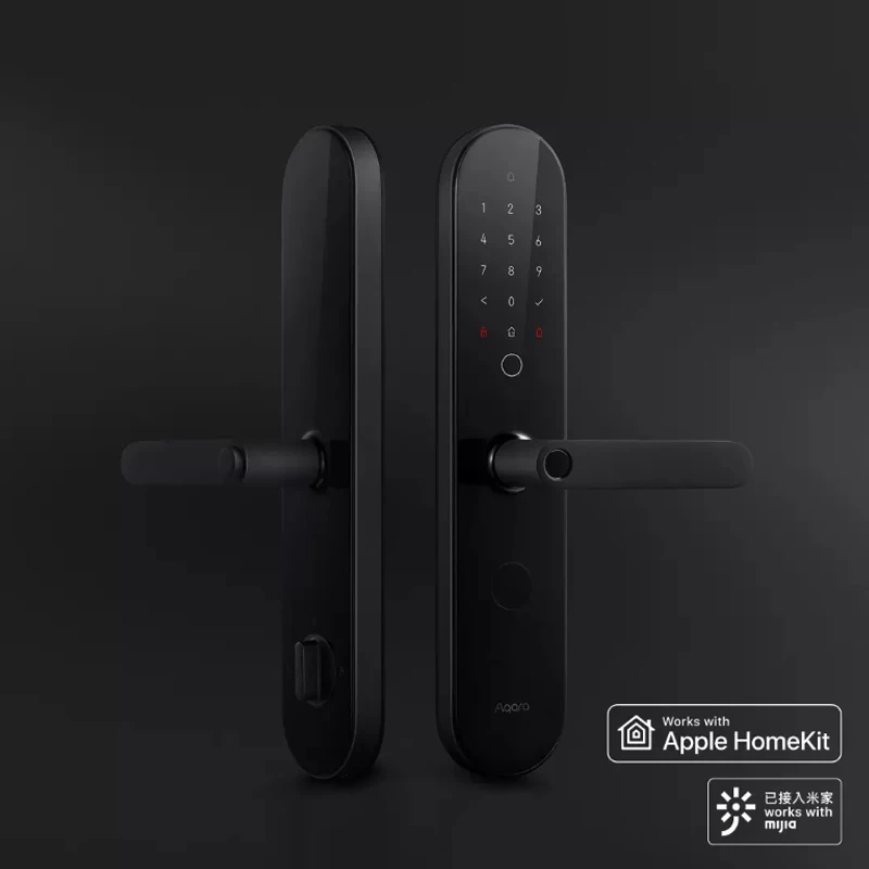 Xiaomi Aqara N100 Smart Door Lock Fingerprint BT Password NFC Unlock Works with HomeKit & Mihome Smart Linkage with Doorbell