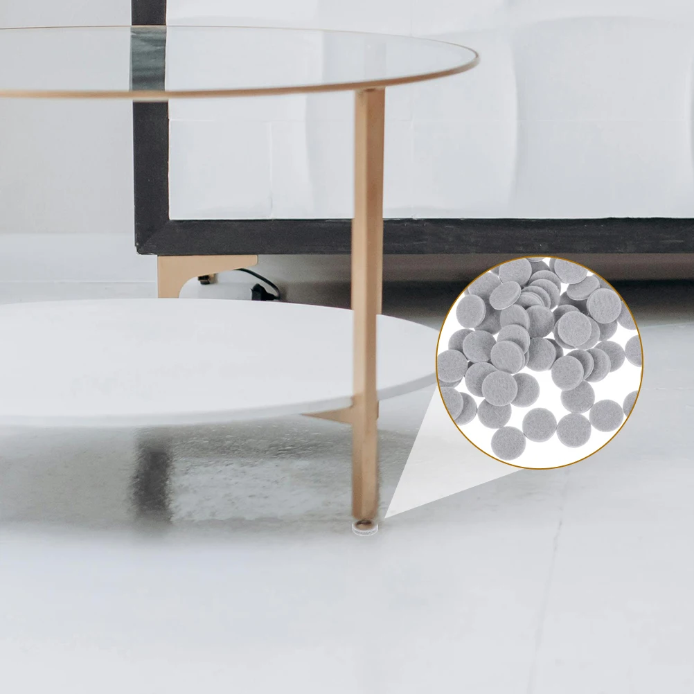 

200Pcs Anti-Slip Furniture Mats Premium Felt Pads Easy Install No Tools Required Round Cushions Non-Slip Furniture Pads