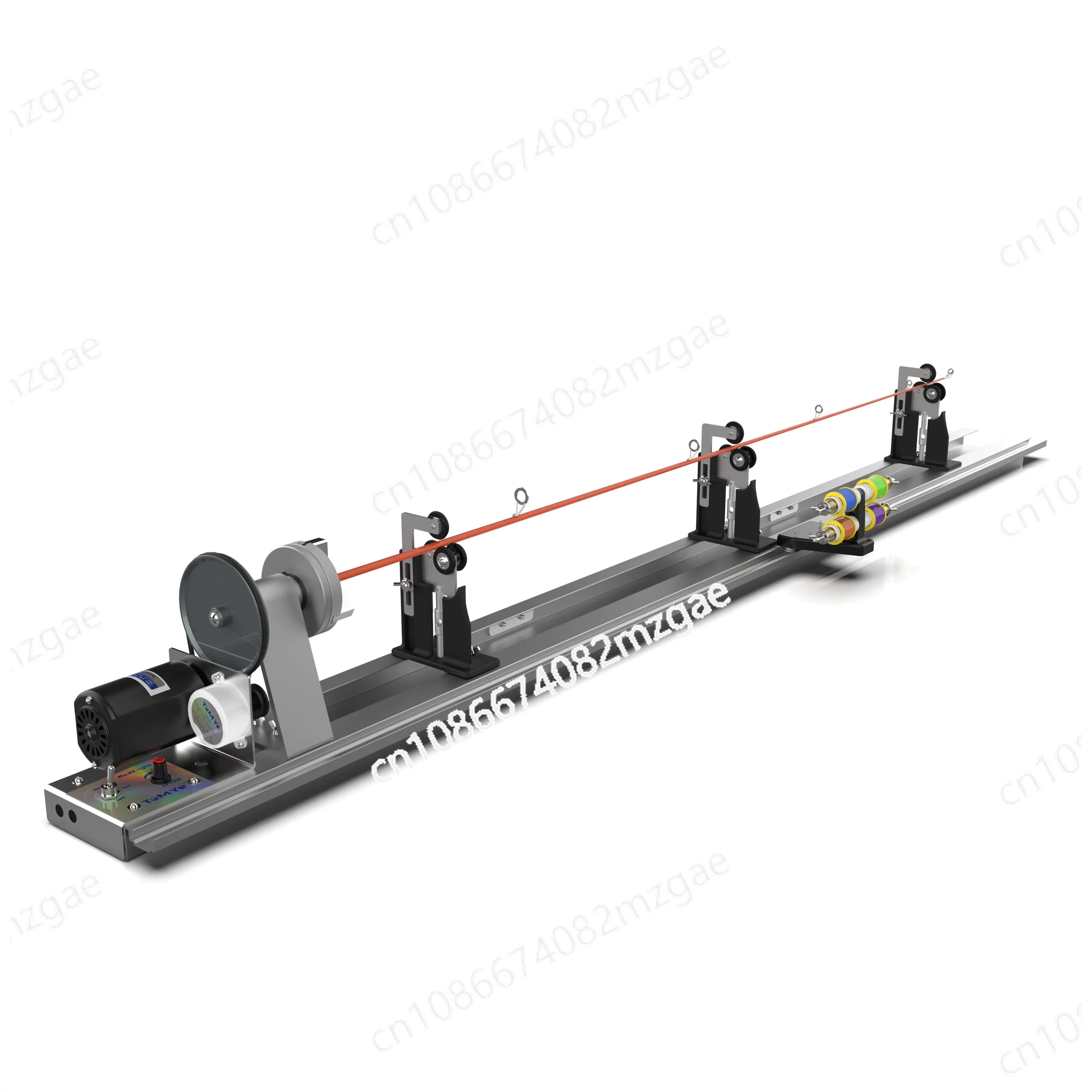 Fishing rod winding machine Fishing rod repair Luya rod wrapping guideeyedrying epoxygrinding integrated multi-functionalmachine