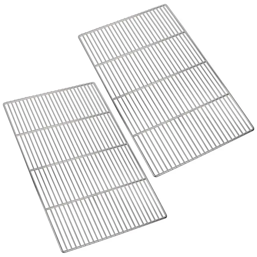 

BBQ Grill Mesh Metal Stainless Steel Barbecue Grill Grates Replacement Barbecue Grilling Grid Wire Mesh, Multifunction Cooking N