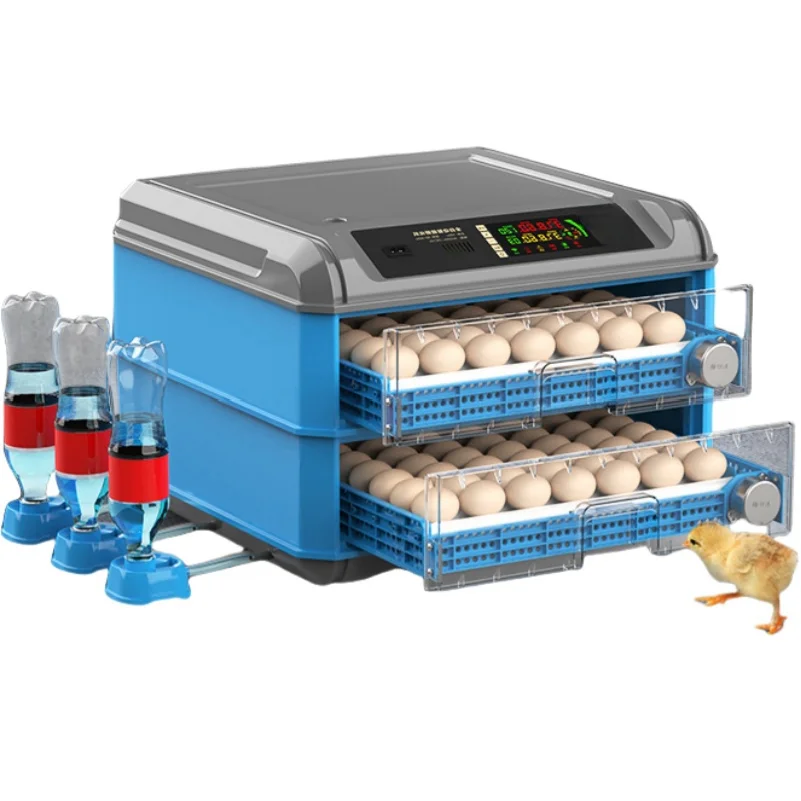 500 Capacity Fully Automatic Egg Incubator with Chick Roller Motor New PP Material for Chicken Duck Ostrich view 5