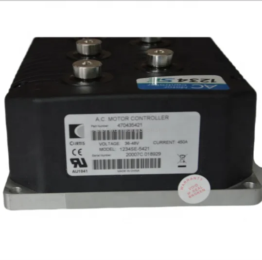 

1234SE-5421 48V 450A Curtis AC Controller For 48V 5KW AC Motor
