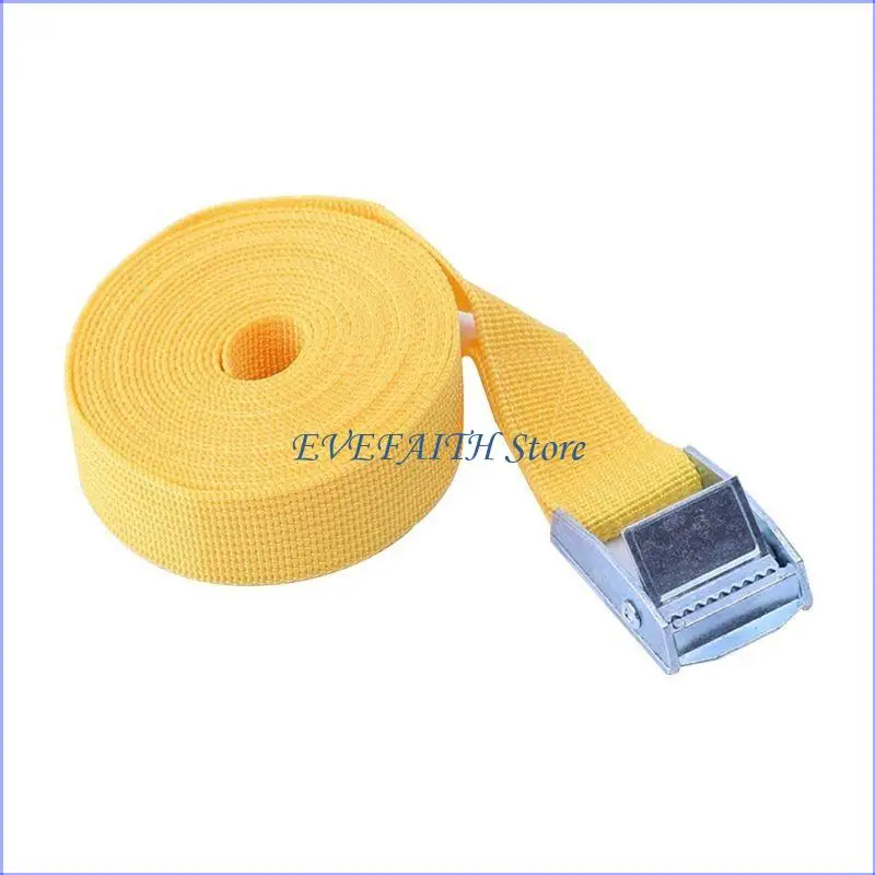 

124B Lightweight Portable Securing Straps Zinc Alloy Press Buckle Packing Tightener