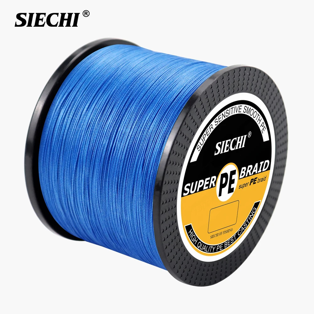 X8 PE Woven Fishing Line 500M/1000M Tensile Strength 20LB-100LB Luya Sea Fishing Line Water Resistant Easy to Cut for Angling