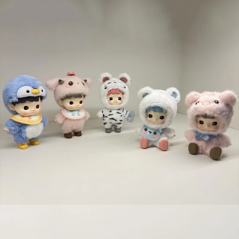 Genuine Hacipupu Animal Snuggle with You Series Blind Box Vinyl Doll Cute Anime Figures Mystery Box Collection Model Gift Toys