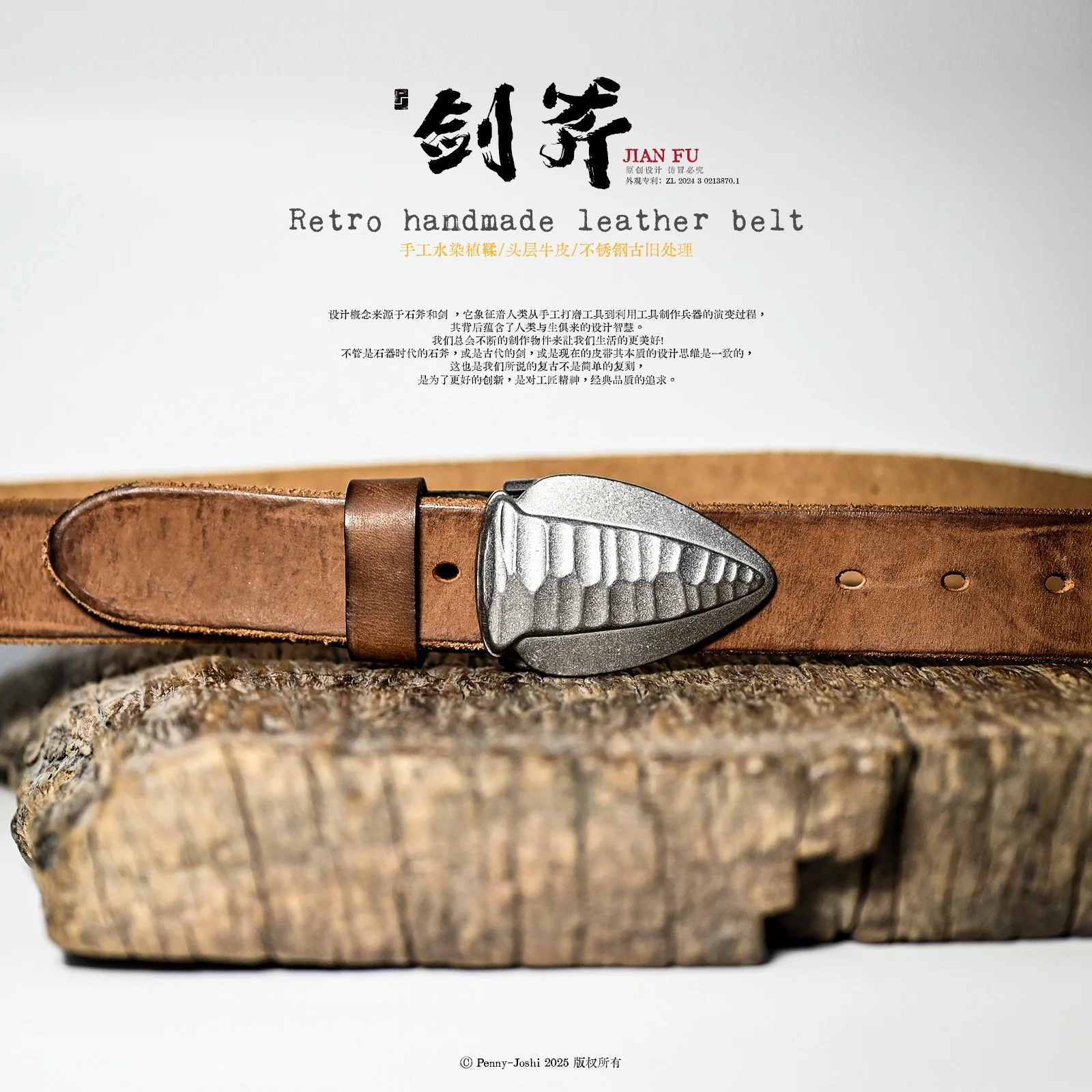 

Мужской повседневный джинсовый ремень премиум-класса с пряжкой из нержавеющей стали шириной 3,8 см, оригинальная воловья кожа с верхним зерном, прочный дизайн в стиле ретро