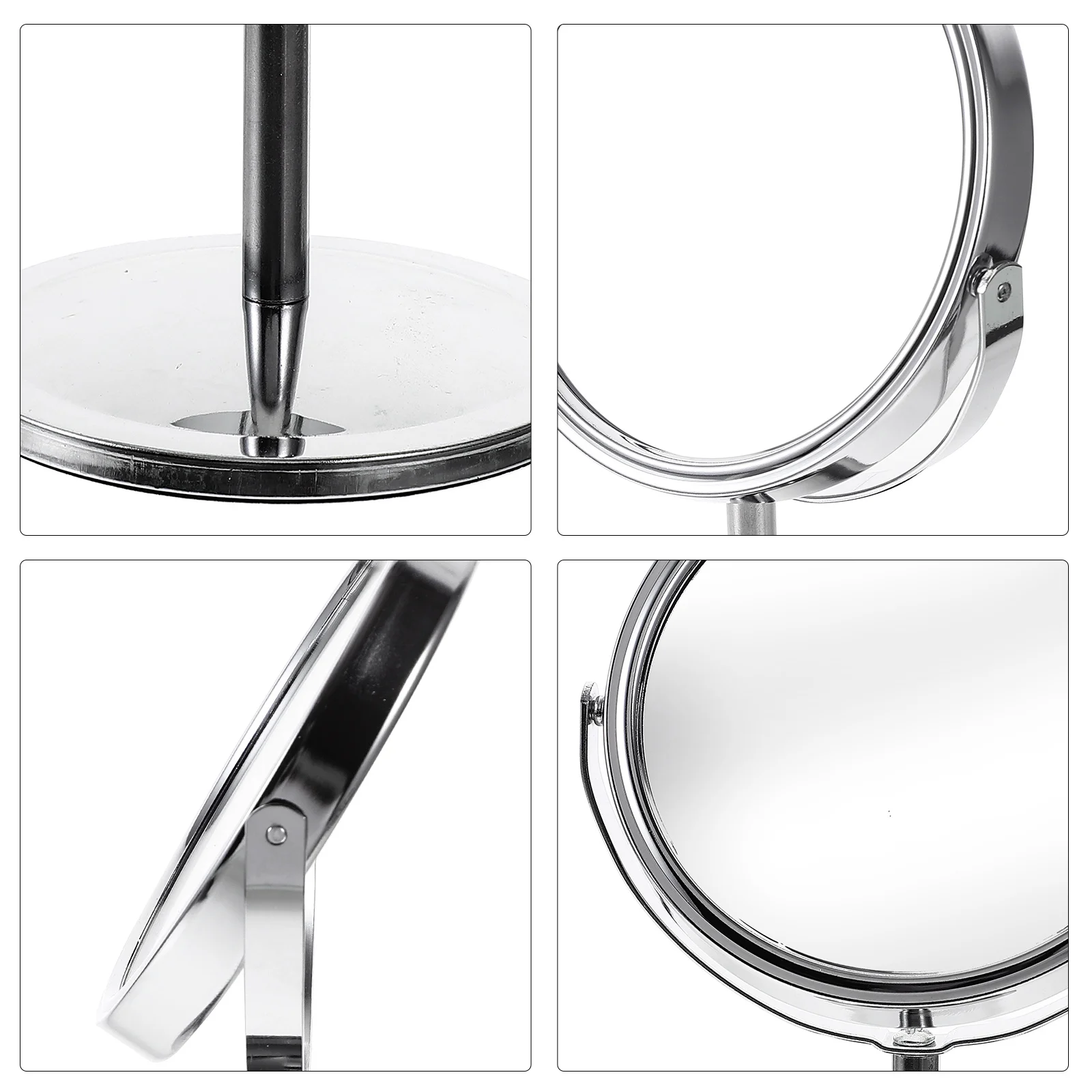 กระจกตั้งโต๊ะ หมุนได้ 360 องศา กระจกแต่งหน้า ดีไซน์หรูหรา สำหรับตกแต่งห้องแต่งหน้า กระจกแต่งหน้า