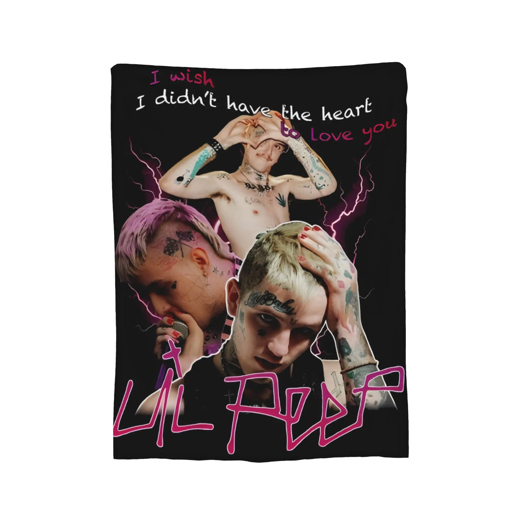 ليل اللمحة أنا أتمنى مغني الراب اكسسوارات البطانيات خفيفة الوزن رقيقة الصوف رمي البطانيات مريحة الفراش يلقي #3