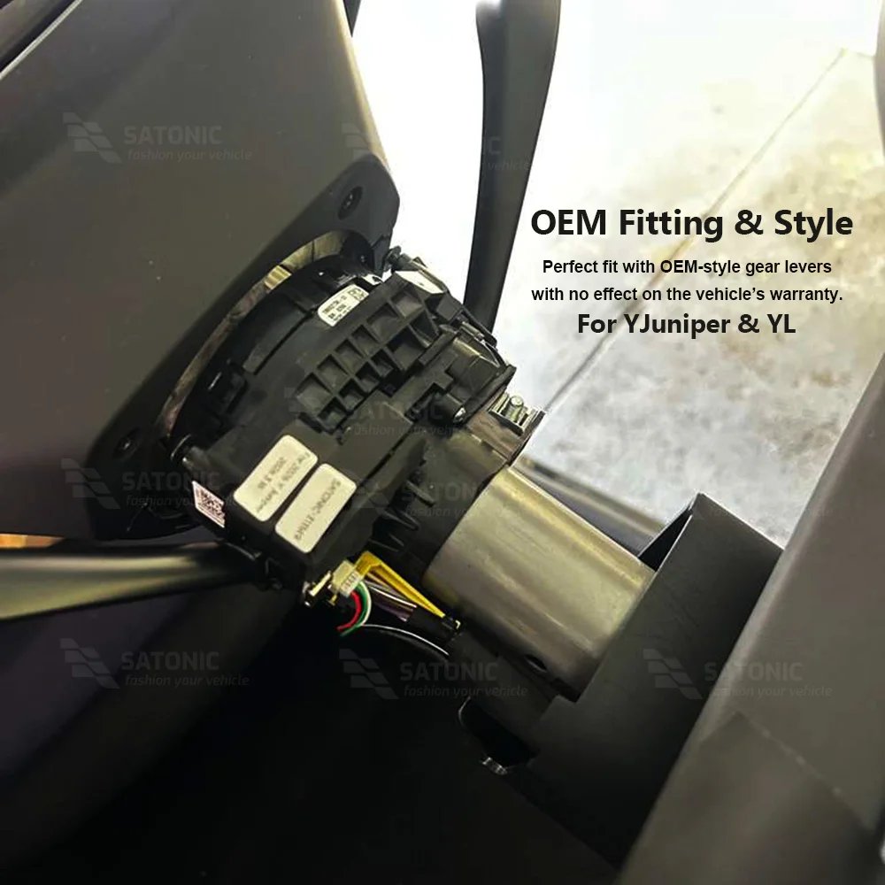 SATONIC V3 Schalthebel für Tesla Neues Model Y Juniper YL OEM-Stil Plug & Play | Reibungslose Park- und Fahrsteuerung – Detail 10