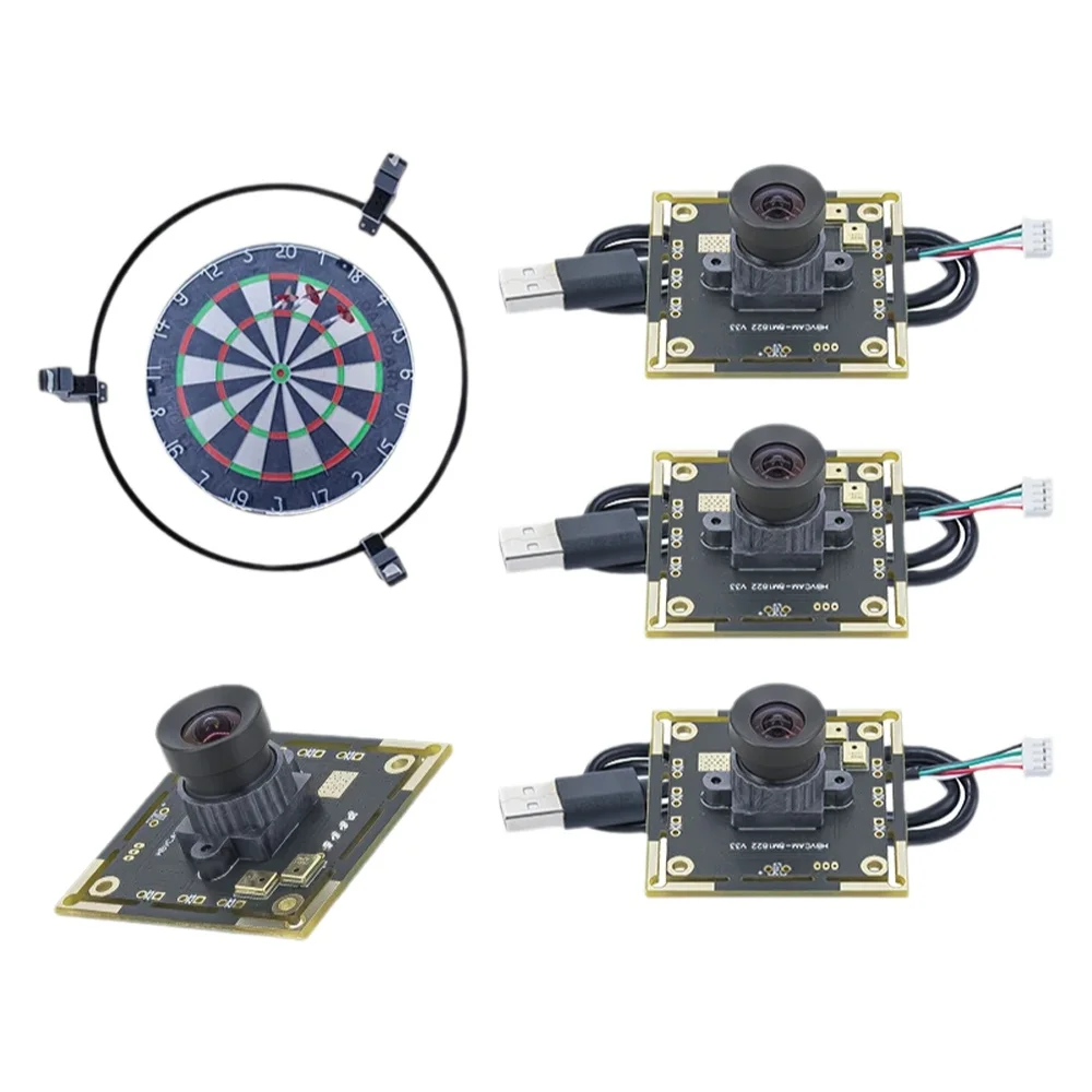 Moduł kamery HBVCAM IMX179 100 stopni 8MP do systemu punktacji Autodarts IO — zdjęcie produktu 7
