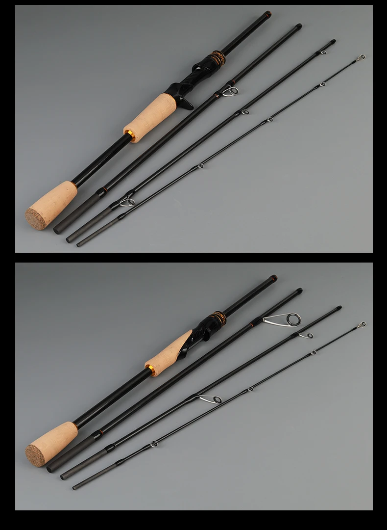 LEYDUN OUTLANDER S1 Angelrute T1100G Carbon-Gewebe 604L ML M MH Spinn- und Castingrute FUJI-Führungsring Baitcasting-Ruten – Detail 10