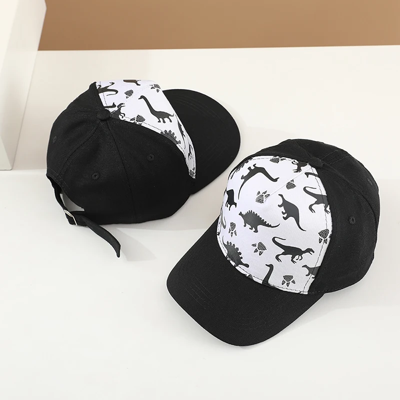 

Children 's Sports Hats School Baby Boy Baseball 2025 Summer Autumn Dinosaurs Outdoor Kids Caps for 2-8Years Adjustable