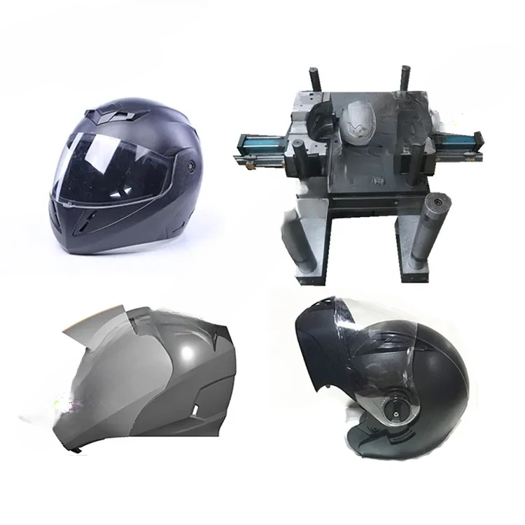 Quality Taizhou Mould Maker Plastic Moulding Machine Make Bike Motorcycle Flip up Helmet Mold